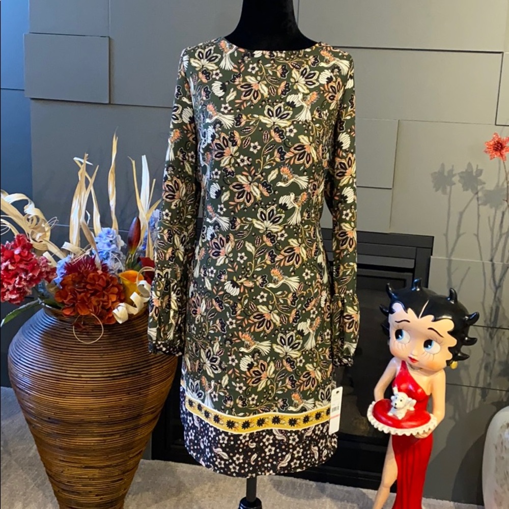 NWT Laundry by Shelli Segal Printed Shift …